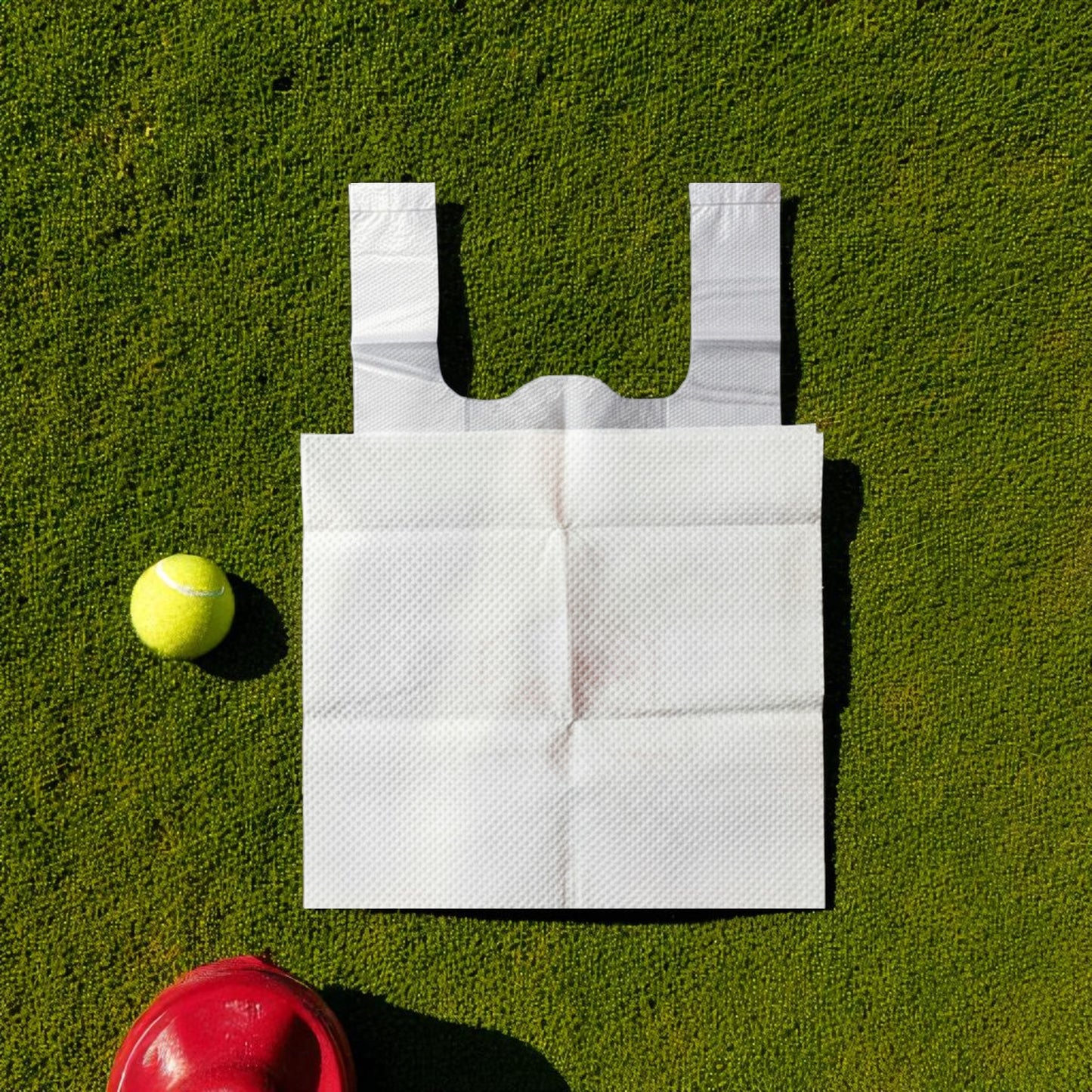 Tissue-lined Double Layer Handled Pet Poop Bags (50 pcs)