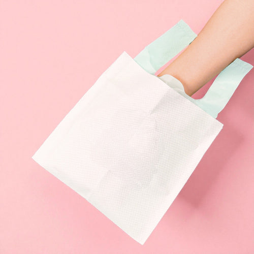 Tissue-lined Double Layer Handled Pet Poop Bags (50 pcs)